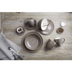 Suomi taupe Kaffeeservice 18 tlg.